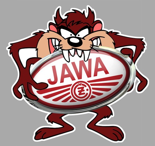 Jawa taz sticker - cz,