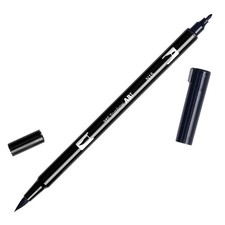 Tombow ABT Dual Brush Pens - Black N15 (Set of 72)