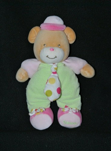 Peluche doudou ours takinou - peluche,