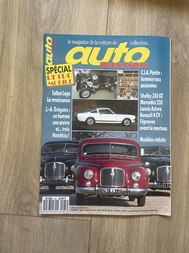 Magazine auto passion 1992 - magazine,