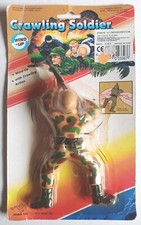 Jouet Mécanique Crawling Soldier Force d'Intervention Neuf 1992 Dragon Toys