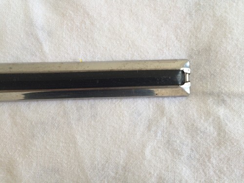 Baguette inox caoutchouc - baguette,