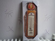 TOLE METAL THERMOMETRE CHOPE