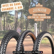 Pneu Junior VEE TIRE CO CROWN GEM – 20 x 2.60 – 3 couleurs – Chambre à air dispo