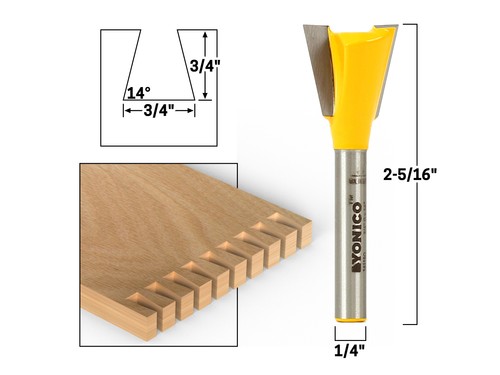 14â dovetail router - x,