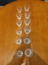 Ensemble de verres anciens