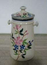 Ancien petit Pot à lait.. faience décor Floral