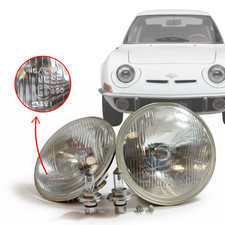 KIT PHARES 178MM 7" H4 MARQUE