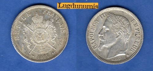 Franc napoléon iii 1867 - 1, k