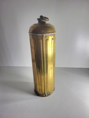 Bouillotte ancienne laiton - en,
