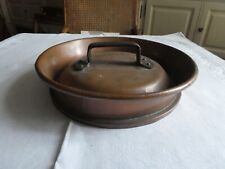 TRES RARE TOURTIERE COMPLETE AVEC SON COUVERCLE