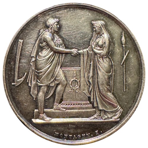 Médaille mariage argent - de,