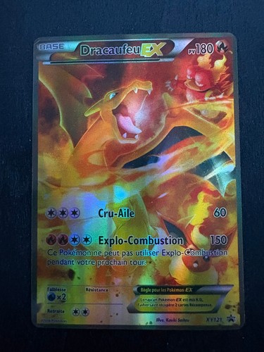 Carte pokémon dracaufeu - dracaufeu, ex