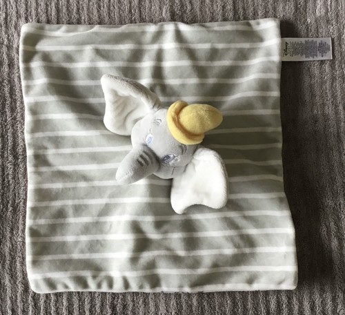 Doudou dumbo éléphant gris - dumbo,