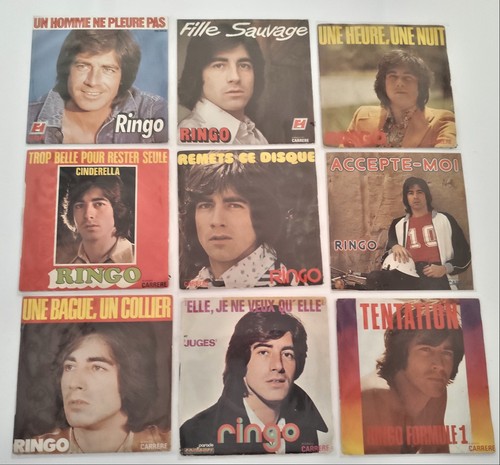 Ringo lot disques vinyles - lot, 9