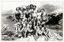 1956 Groupe de plage