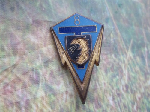 Insigne militaire régiment - militaire, 8e