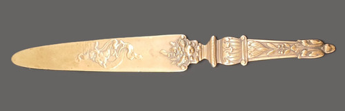 Coupe papier bronze fin - papier, en