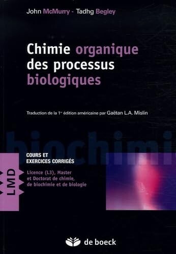 Chimie organique des processus - des,