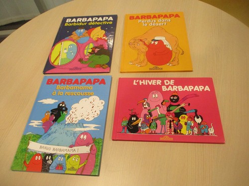 Lot livres barbapapa - de, bd