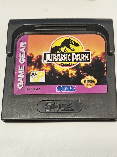 Sega cartouche jeu jurassic - sega,