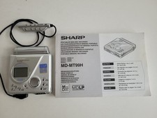 Sharp MD MT99H (S) Portable Minidisc Recorder 
