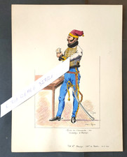 Ernest Fort  Grande aquarelle