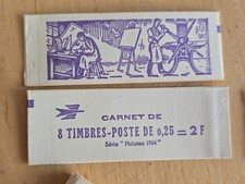Timbre France  carnet Fermé