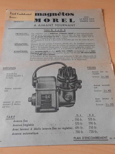Fiche technique magnéto - fiche,