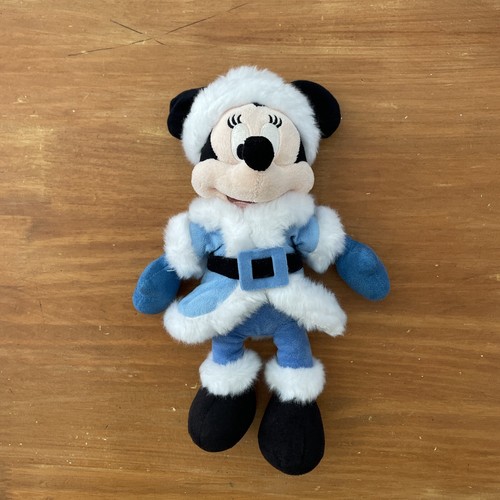 Doudou peluche minnie noël - doudou,