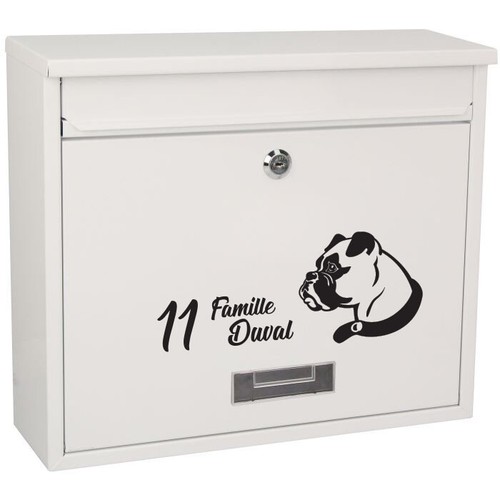 Sticker boite aux lettres - boite,