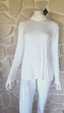 Sous pull col roulé ivoire