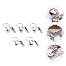  5 Pcs Accessoires Football Porte-clés De Fournitures Fête Décorations