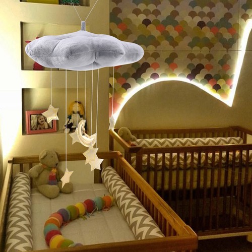 Coton nuage étoile - , lune