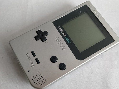 Nintendo gameboy light argent - light,