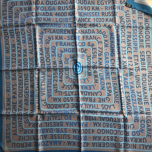 Hermes foulard soie x90 cm - foulard,