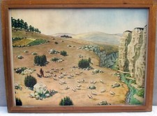 ANCIENNE AFFICHE D'ECOLE -