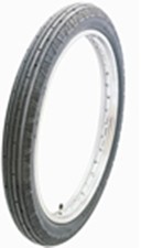 Pneu Rayé Roue Pneumatique Caoutchouc 2 .50 - 17 Moto Vintage