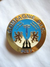 ANCIEN INSIGNE FAB SHELI TRANSMISSIONS COMPAGNIE SIC BCS 7 OPEX KOSOVO TRIDENT
