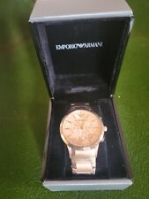 Emporio Armani Chronograph Men's Watches Montre Homme NEUVE + BOITE IDEE CADEAU