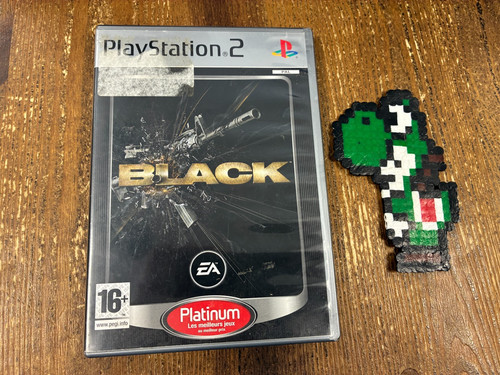 Black jeux ps2 avec notice - black,