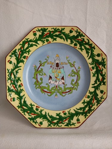 Rare ancienne assiette en - et,