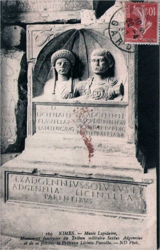 Cpa nimes musée - -,