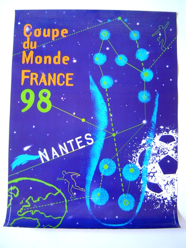 Affiche sport coupe du monde - :,