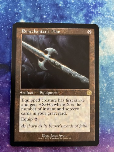 Mtg runechanter pike - runechanter's,