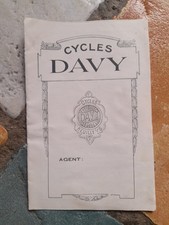 Ancien Catalogue Cycles Vélos