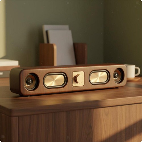 Enceinte bluetooth bois - enceinte,