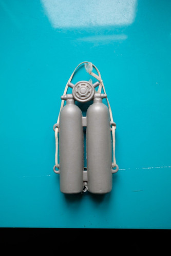 Vintage figurine diving - figurine,
