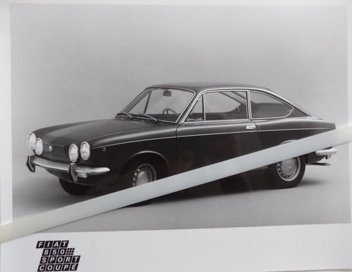 Photo presse fiat 850 sport - 850,