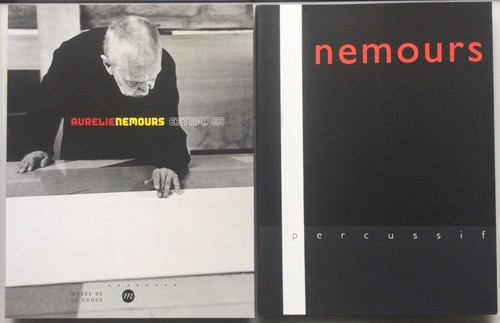 Lot aurelie nemours - nemours, estampes